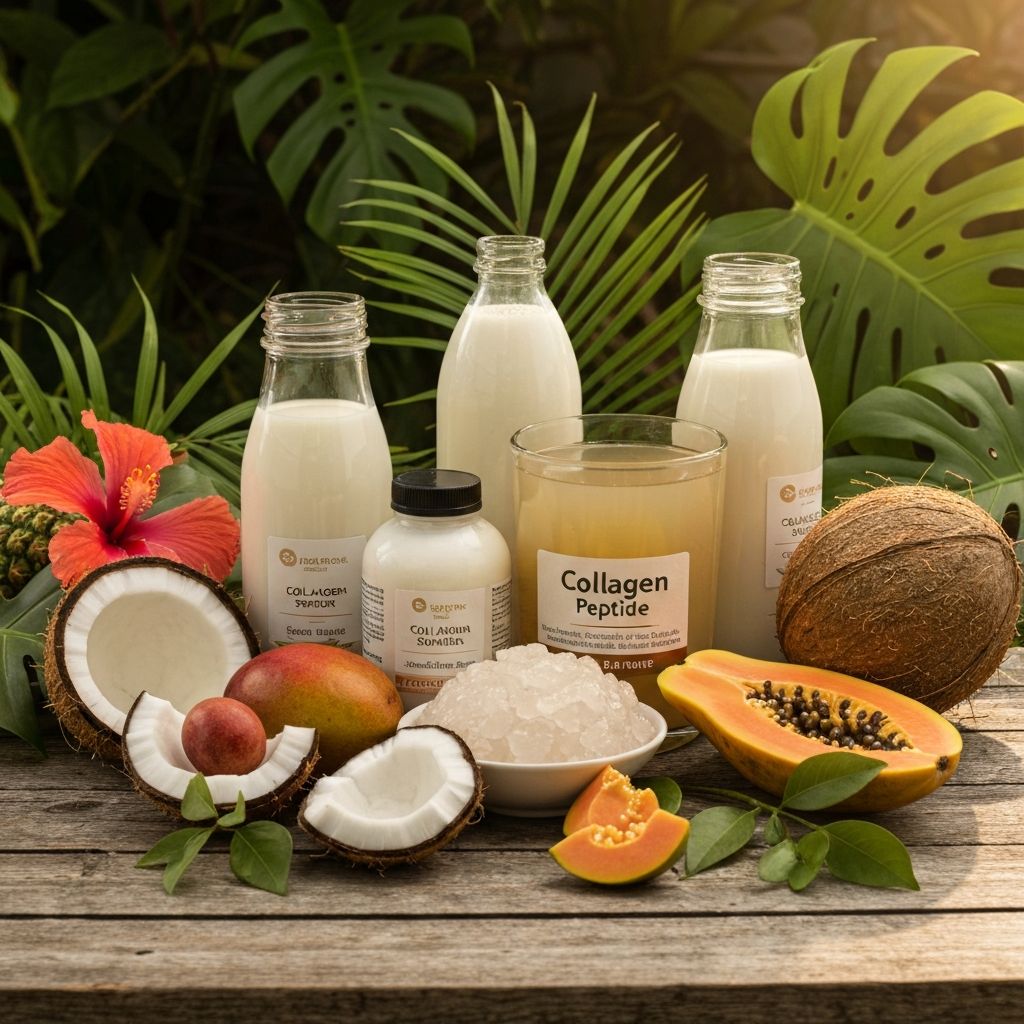 Tropical collagen-rich food sources